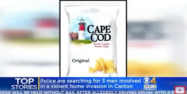 Американський телеканал протягом 7 секунд показував картопляні чіпси у сюжеті про злочин
